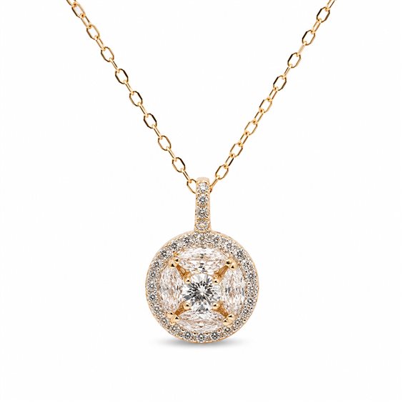 Collar Ultima Edizione Mujer in Plata CAO4118-GIALLO - CAO4118-GIALLO